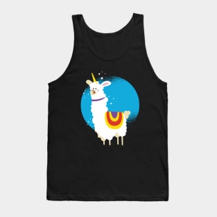 UNICORN ALPACA mama llama cute Tank Top